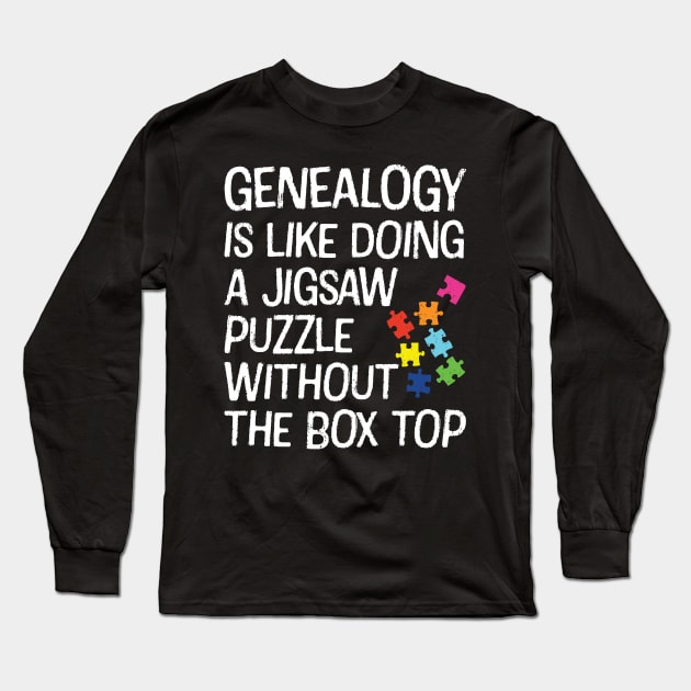 Genealogy Long Sleeve T-Shirt by Duhkan Painting